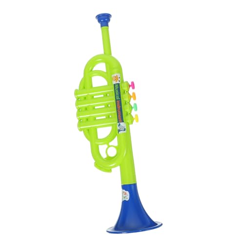 BESTonZON 3 STK Simuliertes Musikspielzeug Spielzeuge Spielzeugtrompete für Kinder kinderinstrumente Kinder musikinstrumente Diktiergeräte Geschenke für Kleinkinder Musikinstrument-Spielzeug von BESTonZON