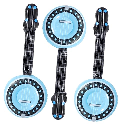 BESTonZON 3 Stück Teiliges Aufblasbares Musikinstrument für PVC Horn für Partys Kreative Requisiten für Musikveranstaltungen Leicht und Tragbar für Geburtstagsfeiern Festivals und Mehr von BESTonZON