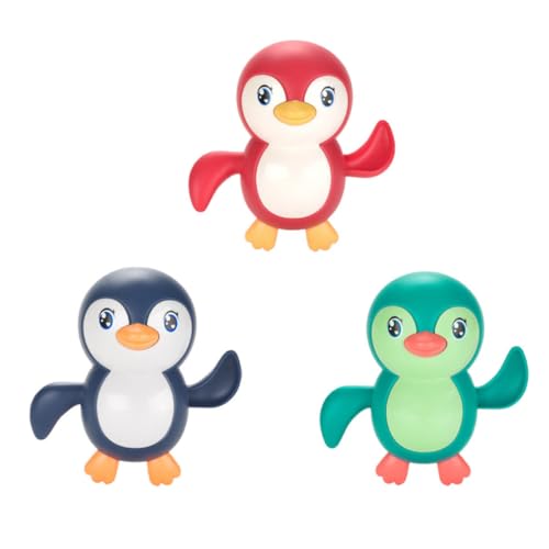 BESTonZON 3 Stück Teiliges Badespielzeug Aufzieh Pinguine Bunt Schwimmend Badespaß Sicher Frei für Kleinkinder Mädchen Jungen Geeignet BESTonZON 3 Stück Teiliges Badespielzeug Aufzieh Pinguine Bunt Schwimmend Badespaß Sicher Frei für Kleinkinder Mädchen Jungen Geeignet von BESTonZON