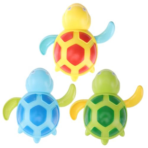 BESTonZON 3 Stück Teiliges Badewannenspielzeug Tauchspielzeug Schildkröte Leichtes Badegeschenk für Jungen und Mädchen Geeignet für Badewanne und Pool BESTonZON 3 Stück Teiliges Badewannenspielzeug Tauchspielzeug Schildkröte Leichtes Badegeschenk für Jungen und Mädchen Geeignet für Badewanne und Pool von BESTonZON