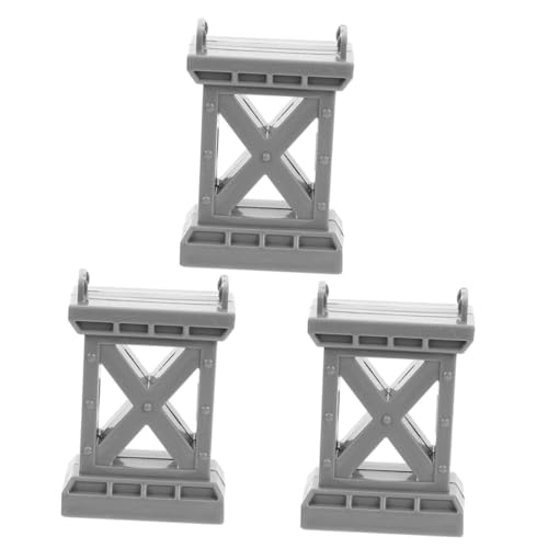BESTonZON 3 Stück Teiliges Brückenpfeiler Modell für Modelleisenbahn Stabile Gleisunterstützung Einfach zu Montieren Fein Verarbeitet Kompatibel mit Gängigen Spielzeugeisenbahnen für BESTonZON 3 Stück Teiliges Brückenpfeiler Modell für Modelleisenbahn Stabile Gleisunterstützung Einfach zu Montieren Fein Verarbeitet Kompatibel mit Gängigen Spielzeugeisenbahnen für von BESTonZON