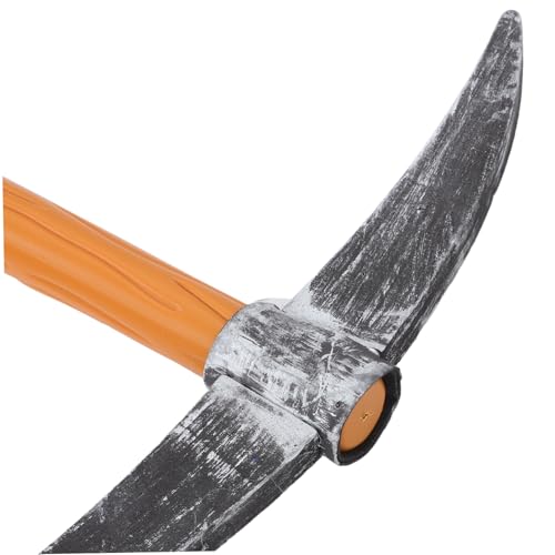 BESTonZON 3 Stück Teiliges Bühnenrequisiten mit Falscher Axt Spitzhacke und Schaufel aus Kunststoff Leichtes Dwarf Cosplay Zubehör für Halloween Geburtstagsfeiern und Party Realistische BESTonZON 3 Stück Teiliges Bühnenrequisiten mit Falscher Axt Spitzhacke und Schaufel aus Kunststoff Leichtes Dwarf Cosplay Zubehör für Halloween Geburtstagsfeiern und Party Realistische von BESTonZON