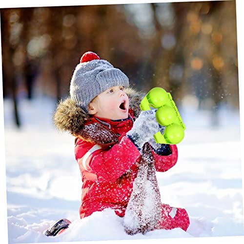 BESTonZON 3 Stück Teiliges Former aus Robustem Kunststoff Kinderfreundliches Winterspielzeug für Outdoor Aktivitäten Einfache Anwendung für Runde für Ab Jahren Zufällige Zufällige Farbe BESTonZON 3 Stück Teiliges Former aus Robustem Kunststoff Kinderfreundliches Winterspielzeug für Outdoor Aktivitäten Einfache Anwendung für Runde für Ab Jahren Zufällige Zufällige Farbe von BESTonZON