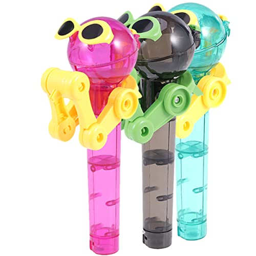 BESTonZON 3 Stück Teiliges Lutscher Roboter Halter Lustige Lutscherhalter für Cooles Plastikspielzeug für Mehr Spaß und Entspannung Sicheres und Langlebiges Zufällige Farbe BESTonZON 3 Stück Teiliges Lutscher Roboter Halter Lustige Lutscherhalter für Cooles Plastikspielzeug für Mehr Spaß und Entspannung Sicheres und Langlebiges Zufällige Farbe von BESTonZON