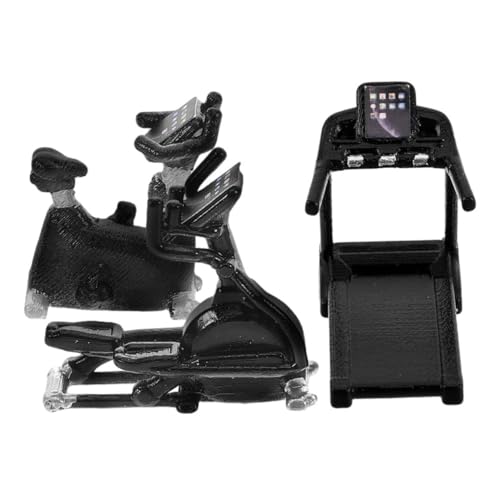 BESTonZON 3 Stück Teiliges Miniatur Fitnessgeräte für Puppenhäuser Detailgetreues Mini Laufband und Fahrrad Realistische Sportmodelle für DIY Miniaturszenen und Puppenhaus Dekoration BESTonZON 3 Stück Teiliges Miniatur Fitnessgeräte für Puppenhäuser Detailgetreues Mini Laufband und Fahrrad Realistische Sportmodelle für DIY Miniaturszenen und Puppenhaus Dekoration von BESTonZON