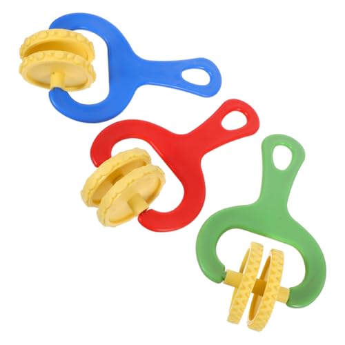 BESTonZON 3 Stück Teiliges Modellierwerkzeug Kleine Handliche Knetroller mit Textur für Kreatives Polymer Clay Basteln Leichte Stempelroller für Vorschul Schulprojekte Kindgerechtes DIY BESTonZON 3 Stück Teiliges Modellierwerkzeug Kleine Handliche Knetroller mit Textur für Kreatives Polymer Clay Basteln Leichte Stempelroller für Vorschul Schulprojekte Kindgerechtes DIY von BESTonZON