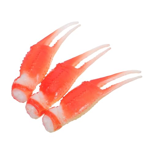 BESTonZON 3 Stück Teiliges Realistische Krabbenklauen Figuren Deko für Aquarium Tisch Küchendekoration Geschenkidee Detailgetreue Nachbildung Lebensecht BESTonZON 3 Stück Teiliges Realistische Krabbenklauen Figuren Deko für Aquarium Tisch Küchendekoration Geschenkidee Detailgetreue Nachbildung Lebensecht von BESTonZON