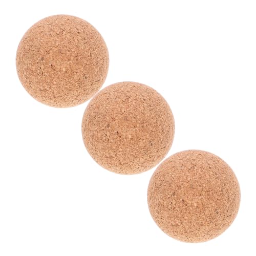 BESTonZON 3 Stück Tischfußball Fußball Tischfußball Holzbälle Verschleißfeste Holzbälle Tischfußball Zubehör Kleine Tischfußballbälle Tischfußball Teile Holz Tischfußballbälle Tischfußball von BESTonZON