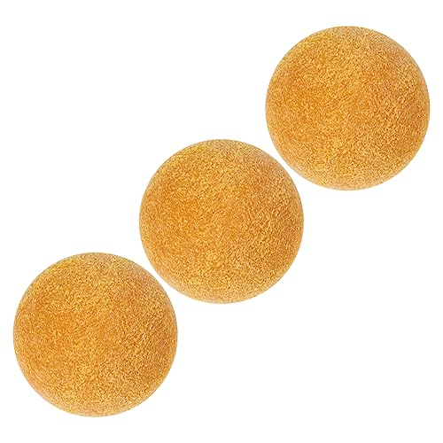 BESTonZON 3 Stück Tischfußballball Fußbälle Foosballkugeln Foosball -fußballspiel Tragbar Tischfußballbälle Ersatz Schwebender Fußball Kleiner Fußball Drinnen Abs Yellow BESTonZON 3 Stück Tischfußballball Fußbälle Foosballkugeln Foosball -fußballspiel Tragbar Tischfußballbälle Ersatz Schwebender Fußball Kleiner Fußball Drinnen Abs Yellow von BESTonZON