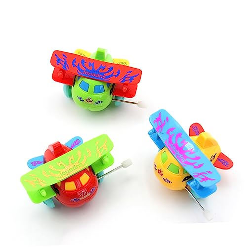 BESTonZON 3 Stück rotierendes kinderspielzeug für Spaß Flugzeuge outdoorspielzeug Taumelndes Cartoon- Handgesteuerter Fliegender Ball BESTonZON 3 Stück rotierendes kinderspielzeug für Spaß Flugzeuge outdoorspielzeug Taumelndes Cartoon- Handgesteuerter Fliegender Ball von BESTonZON