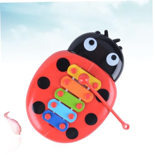 BESTonZON 3 Stücke Klopfen Klavier Musikinstrumente Musik Musikinstrument Musikalische Klopfen Hand Klopfen Klavier Rot von BESTonZON