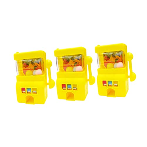 BESTonZON 3 Stücke Mini Lotterie Machine Kinder Pretend Spielzeug Pädagogisches Spielzeug Für Kinder Kinder (zufällige Farbe) von BESTonZON