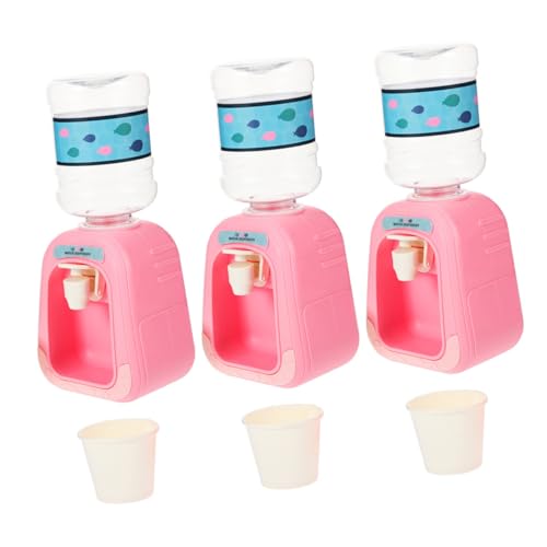 BESTonZON 3 Stücke Puppe Miniatur Wasser Brunnen Trinken Brunnen Mini Kunststoff von BESTonZON