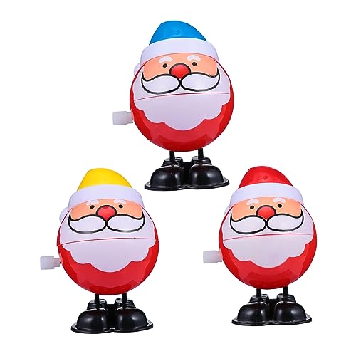 BESTonZON 3stücke Aufziehspielzeuge Weihnachts-Santa-Claus Spielzeug Für Mädchen Lustige Kleine Wind-up Toys Als Party- Für Weihnachten Und Geburtstagsfeiern Für Jungen Und Mädchen BESTonZON 3stücke Aufziehspielzeuge Weihnachts-Santa-Claus Spielzeug Für Mädchen Lustige Kleine Wind-up Toys Als Party- Für Weihnachten Und Geburtstagsfeiern Für Jungen Und Mädchen von BESTonZON