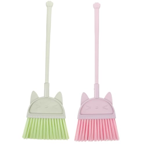 BESTonZON 3 Teiliges Besenset Für Mops Kinderbesen Süßer Besen Mini Besen Reinigungsspielzeug Besen Kinderbesen Cartoon Babyspielzeug Reinigungsbesen Für Kinderbesen Kleiner BESTonZON 3 Teiliges Besenset Für Mops Kinderbesen Süßer Besen Mini Besen Reinigungsspielzeug Besen Kinderbesen Cartoon Babyspielzeug Reinigungsbesen Für Kinderbesen Kleiner von BESTonZON