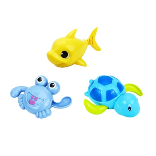 BESTonZON Süßes Badespielzeug für Babys 3-teiliges Badespielzeug-Set Zum Aufziehen Meerestiere Babyparty-Spielzeug BESTonZON Süßes Badespielzeug für Babys 3-teiliges Badespielzeug-Set Zum Aufziehen Meerestiere Babyparty-Spielzeug von BESTonZON