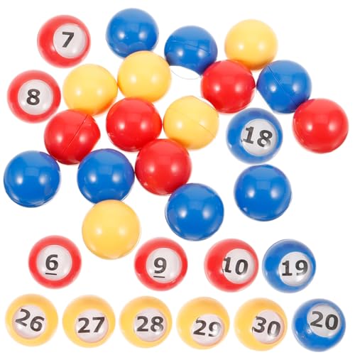 BESTonZON Spiel-Bingo 30-teilige Tombola Partyspiel-Requisiten Aus Kunststoff Nummeriert Spaß Für Alle Altersgruppen BESTonZON Spiel-Bingo 30-teilige Tombola Partyspiel-Requisiten Aus Kunststoff Nummeriert Spaß Für Alle Altersgruppen von BESTonZON