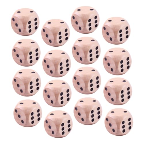BESTonZON 30 Stück Punktwürfel aus Holz Spiel Q-Less-Wortwürfel Kunstwürfel bang The dice Game настольные игры Holzwürfel Garden Games sechseckige Punktwürfel lustige Dekowürfel hölzern BESTonZON 30 Stück Punktwürfel aus Holz Spiel Q-Less-Wortwürfel Kunstwürfel bang The dice Game настольные игры Holzwürfel Garden Games sechseckige Punktwürfel lustige Dekowürfel hölzern von BESTonZON