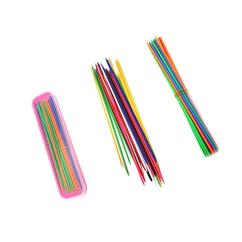 BESTonZON Sticks 30 Stück Kinderspiele Spielstäbe Mit Glatter Oberfläche Für Die Entwicklung des Gehirns von BESTonZON