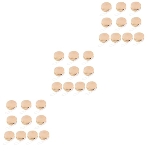 BESTonZON 30 Stück Teiliges Holz DIY Responsive Ball zum Bemalen Malspielzeug Kreativfördernd für Geburtstagsparty und Jungen Mädchen BESTonZON 30 Stück Teiliges Holz DIY Responsive Ball zum Bemalen Malspielzeug Kreativfördernd für Geburtstagsparty und Jungen Mädchen von BESTonZON