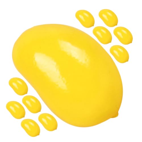 BESTonZON 30 Stück Teiliges Mini Künstliche Mangos Realistische Miniatur Früchte Deko Langlebige Bastelaccessoires für DIY Obstthemen Vielseitige Simulation für Party und von BESTonZON