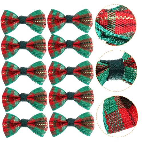 BESTonZON 30 Stück Teiliges Mini Schleifen für Puppen DIY Basteln Kleine Schleifen Krawatte aus Verschleißfestem Material Vielseitig für Puppendeko Geschenkverpackung Kleidung und von BESTonZON