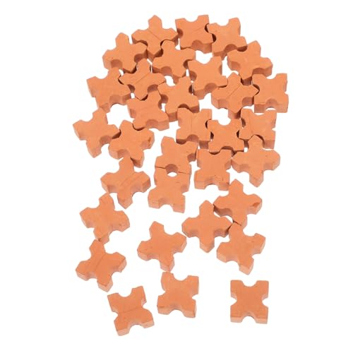 BESTonZON 30 Stück Teiliges Mini Ziegelset für DIY Puppenhausbau Realistische Simulation Flexible Fördert Kreativität und Feinmotorik Geeignet für Modellbaufans BESTonZON 30 Stück Teiliges Mini Ziegelset für DIY Puppenhausbau Realistische Simulation Flexible Fördert Kreativität und Feinmotorik Geeignet für Modellbaufans von BESTonZON