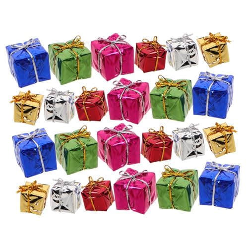 BESTonZON 30 Stück Teiliges Miniatur-geschenkbox- Bunte Mini-geschenkboxen für Puppenhaus-Dekoration Schaumstoff-kleinpräsente für Weihnachts-szenerien und Bastel-Party-deko BESTonZON 30 Stück Teiliges Miniatur-geschenkbox- Bunte Mini-geschenkboxen für Puppenhaus-Dekoration Schaumstoff-kleinpräsente für Weihnachts-szenerien und Bastel-Party-deko von BESTonZON