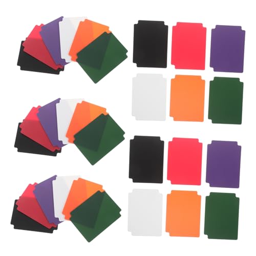 BESTonZON Yu- -oh Kartentrenner Aus Kunststoff – 30 Stück Kartenabstandshalter in Großpackung Mit Leuchtenden Farben Für Effizientes Sortieren von BESTonZON