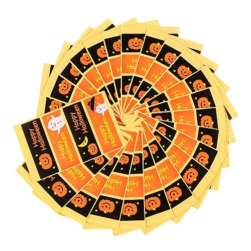 BESTonZON 30 Stücke Aufkleber Halloween Aufkleber Geist Dekoration Aufkleber Streifen Selbst Adhesive Dichtung Paste PVC Selbst Adhesive von BESTonZON