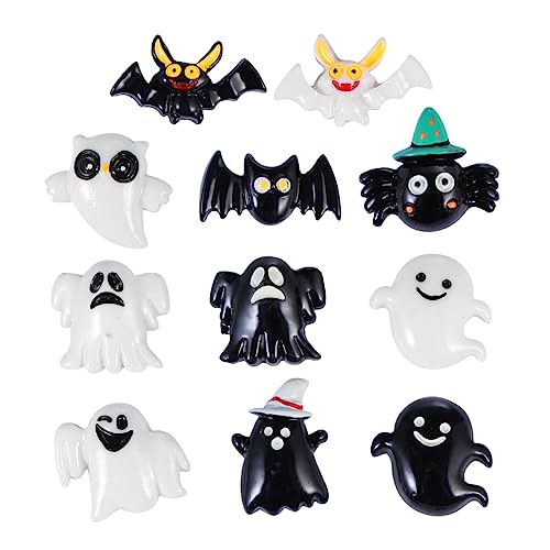BESTonZON 30 Stücke Bat Telefon Aufkleber Geist Aufkleber Handy Dekoration Halloween Aufkleber Kunststoff von BESTonZON