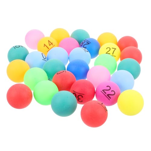 BESTonZON 30St Lotterieball Bar Party Dekoration Party Party Spiele Event Dekoration Bingo Kugeln Tombola Lotteriekugeln Plastikbälle für Spiele Bingo-Spielbälle Tombola-Preise pp BESTonZON 30St Lotterieball Bar Party Dekoration Party Party Spiele Event Dekoration Bingo Kugeln Tombola Lotteriekugeln Plastikbälle für Spiele Bingo-Spielbälle Tombola-Preise pp von BESTonZON