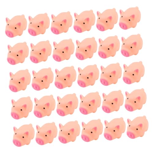 BESTonZON 30Stücke Kreative Squeeze Toys Lustige Cartoon Schwein Geformte Dekompression für Stressabbau für Langlebiges Material von BESTonZON