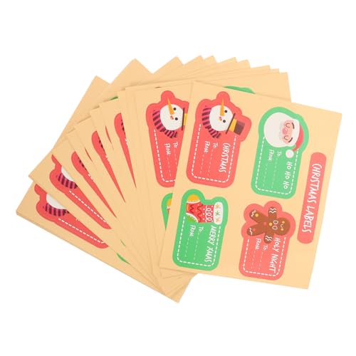 BESTonZON 30st Weihnachtsaufkleber Weihnachtskarikaturaufkleber Weihnachtsfeier Liefert Dekorativer Geschenkaufkleber Etikettenaufkleber Aufkleber Aus Beschichtetem Papier BESTonZON 30st Weihnachtsaufkleber Weihnachtskarikaturaufkleber Weihnachtsfeier Liefert Dekorativer Geschenkaufkleber Etikettenaufkleber Aufkleber Aus Beschichtetem Papier von BESTonZON