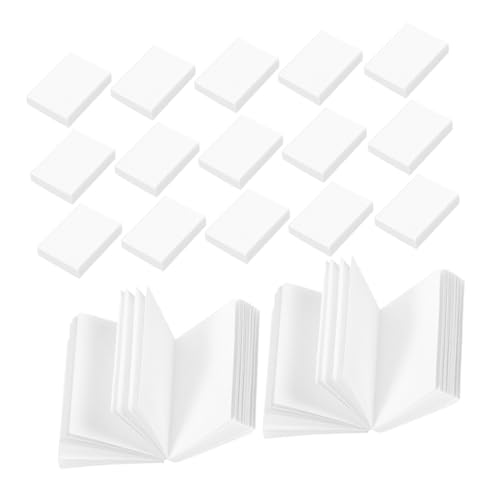 BESTonZON 36 STK Puppenhaus Mini -Buch Puppenhaus-Minibücher Puppenhausbücher leer 1 12 Puppenhaus Dekoration Mini Buch Modelle Mini-Bücher-Ornamente malen Bücher kleine Bücher Papier von BESTonZON