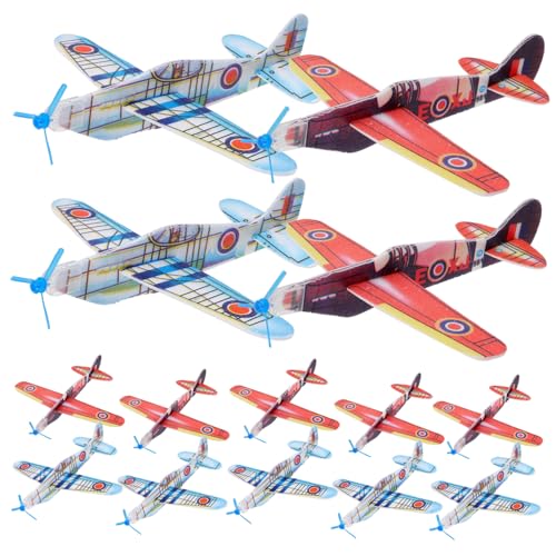 BESTonZON 36 Stück Teiliges Leichte Schaumstoff Segelflugzeuge für Bionische Flügel Farbenfrohes Wurfspielzeug Robust und Flexibel für Draußen und Drinnen Sicherer Spielspaß Zufällige Farbe BESTonZON 36 Stück Teiliges Leichte Schaumstoff Segelflugzeuge für Bionische Flügel Farbenfrohes Wurfspielzeug Robust und Flexibel für Draußen und Drinnen Sicherer Spielspaß Zufällige Farbe von BESTonZON