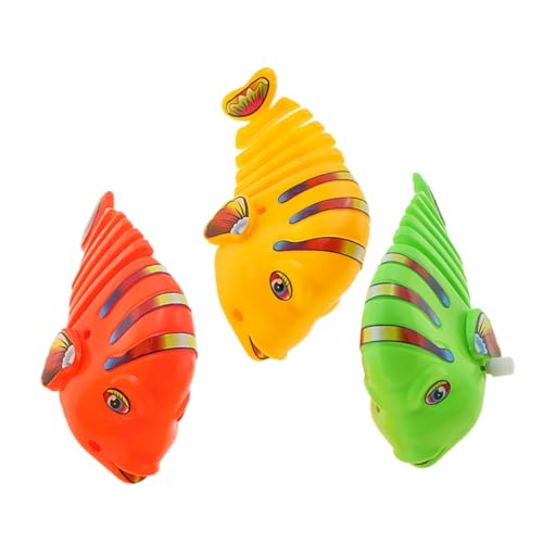 BESTonZON 3St Fisch schwingen Halloween interaktives gieskanne kinderspielzeug Funny Toys Schwimmbecken zappeln spielzeuge Cartoon-Uhrwerkspielzeug Badespielzeug Plastik BESTonZON 3St Fisch schwingen Halloween interaktives gieskanne kinderspielzeug Funny Toys Schwimmbecken zappeln spielzeuge Cartoon-Uhrwerkspielzeug Badespielzeug Plastik von BESTonZON