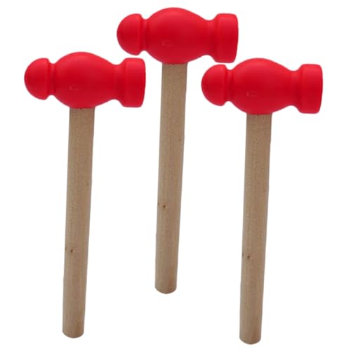 BESTonZON 3St Holzhammer Werkzeug für kinderwerkzeug gieskanne kinderspielzeug Children Toys kontrastreiches Babyspielzeug Roboter Hammer Foto-Prop-Hammer BESTonZON 3St Holzhammer Werkzeug für kinderwerkzeug gieskanne kinderspielzeug Children Toys kontrastreiches Babyspielzeug Roboter Hammer Foto-Prop-Hammer von BESTonZON