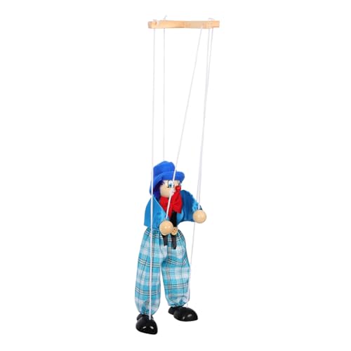 BESTonZON 3St Marionette Strauß Mädchen interaktives Spielzeug Kinder Puppen Halloween-Dekorationen Wohnkultur pädagogisches Spielzeug hölzern schmücken mit Linie von BESTonZON