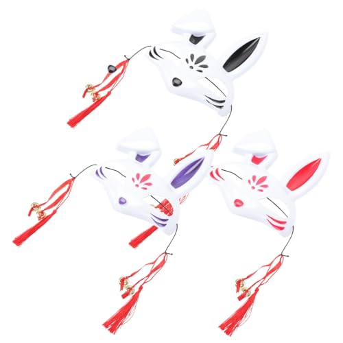BESTonZON 3St Maske halloween mask hallowen masks scary mask mouth mask bunny mask Halloween-Kaninchen Zombie kleidung Halloween-Cosplay-Versorgung Halloween-Kostümversorgung Plastik BESTonZON 3St Maske halloween mask hallowen masks scary mask mouth mask bunny mask Halloween-Kaninchen Zombie kleidung Halloween-Cosplay-Versorgung Halloween-Kostümversorgung Plastik von BESTonZON