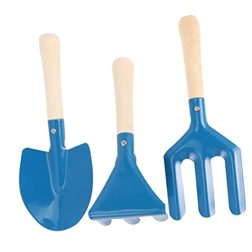 BESTonZON 3St Mini-Rechen-Kit giesskanne kindergiesßkanne Gartenhandschaufel gartenhandschuhe für -gießkanne Werkzeug Gartengeräte für Hölzern Blue BESTonZON 3St Mini-Rechen-Kit giesskanne kindergiesßkanne Gartenhandschaufel gartenhandschuhe für -gießkanne Werkzeug Gartengeräte für Hölzern Blue von BESTonZON