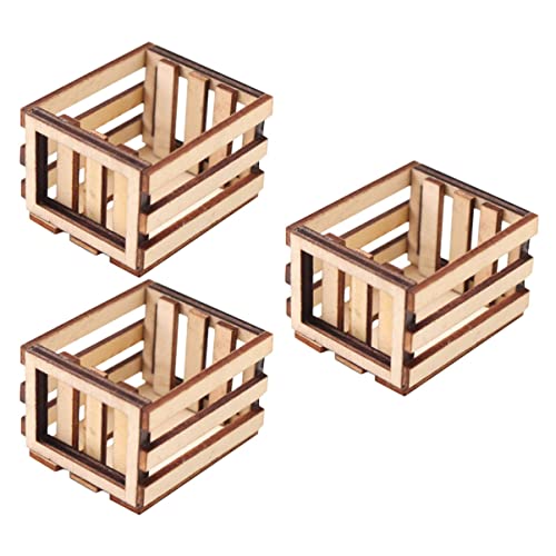 BESTonZON 3St Miniaturen mit Holzrahmen Aufbewahrungskorb aus Weidengeflecht Aufbewahrungskörbe aus Korbgeflecht kühlkorb einkaufskorb Storage Baskets Mini-Hausaccessoire Mini Möbel BESTonZON 3St Miniaturen mit Holzrahmen Aufbewahrungskorb aus Weidengeflecht Aufbewahrungskörbe aus Korbgeflecht kühlkorb einkaufskorb Storage Baskets Mini-Hausaccessoire Mini Möbel von BESTonZON