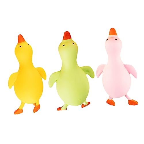 BESTonZON 3St tragbares Quetschspielzeug für kinderspielzeug Children Toys hühner entzückendes Squeeze- kleine Quetschspielzeuge von BESTonZON