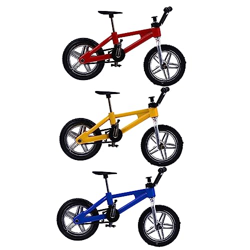 BESTonZON 3er Set Miniatur Finger Mountain Bike Modellspielzeug Mini Alloy Fingerbike Dekoration Und Perfekt Für Spiel Und Sammeln BESTonZON 3er Set Miniatur Finger Mountain Bike Modellspielzeug Mini Alloy Fingerbike Dekoration Und Perfekt Für Spiel Und Sammeln von BESTonZON