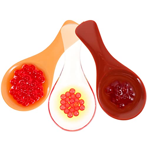 BESTonZON 3st Bonbon-Modell Kinderspielzeug Mini- Zubehör Für Puppenhäuser Spielküchenzubehör Lebensmittelspielzeug Aus Kunststoff Lebensmittelmodell Essen Vorgeben PVC von BESTonZON