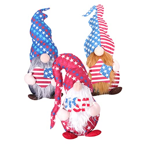 BESTonZON 3st Gesichtslose Puppenverzierung 4 Königlich Alle Ornamente Besonders Tag Karikatur Gnom Vierte Vierer Im Freien Tischzwergpuppe Flaggen Zwerge Plüsch Einzigartig Von Vlies BESTonZON 3st Gesichtslose Puppenverzierung 4 Königlich Alle Ornamente Besonders Tag Karikatur Gnom Vierte Vierer Im Freien Tischzwergpuppe Flaggen Zwerge Plüsch Einzigartig Von Vlies von BESTonZON