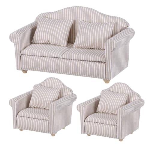 BESTonZON 3st Puppenstubensofa Mini-Sofa Couch- Miniatur-Couch Miniatur Couch Ornament Miniatur-Sofa- Miniatur-hausmöbel Miniatur-möbeldekoration Miniatur-Sofa-Modell Holz BESTonZON 3st Puppenstubensofa Mini-Sofa Couch- Miniatur-Couch Miniatur Couch Ornament Miniatur-Sofa- Miniatur-hausmöbel Miniatur-möbeldekoration Miniatur-Sofa-Modell Holz von BESTonZON