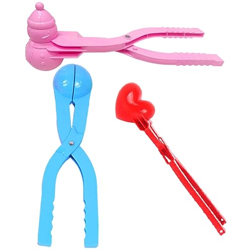 BESTonZON 3st Schneeball-Clip Kreative Schneeballmacher Schneeballclips Für Outdoor-schneeballmaschinen Lustige Schneeballmacher Formen Zum Formen Von Schneebällen Schneeclip Plastik BESTonZON 3st Schneeball-Clip Kreative Schneeballmacher Schneeballclips Für Outdoor-schneeballmaschinen Lustige Schneeballmacher Formen Zum Formen Von Schneebällen Schneeclip Plastik von BESTonZON