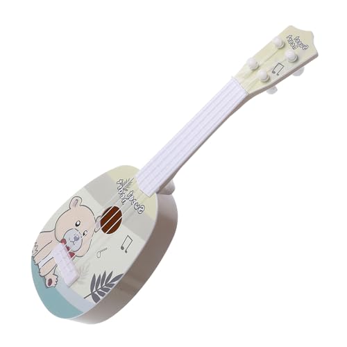 BESTonZON 3St Ukulele für Kinder Mini-Gitarre Musikinstrumente für Babys Kinderspielzeug kinderinstrumente Plüschtier Spielzeug für Kleinkinder Mini-Ukulele Anfängerinstrument Puzzle Modell von BESTonZON