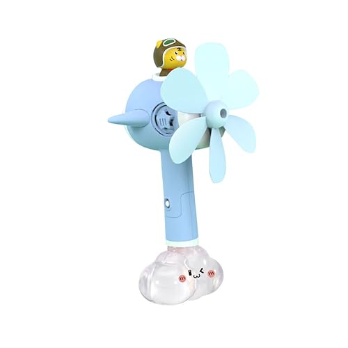 BESTonZON 3st Handheld-Fans Strandspielzeug Elektrisches Seifenblasenspielzeug Outdoor-Spielzeug Für Den Sommer Elektrischer Bubble-Shooter Die Blase Seifenblasenset Kind Plastik von BESTonZON